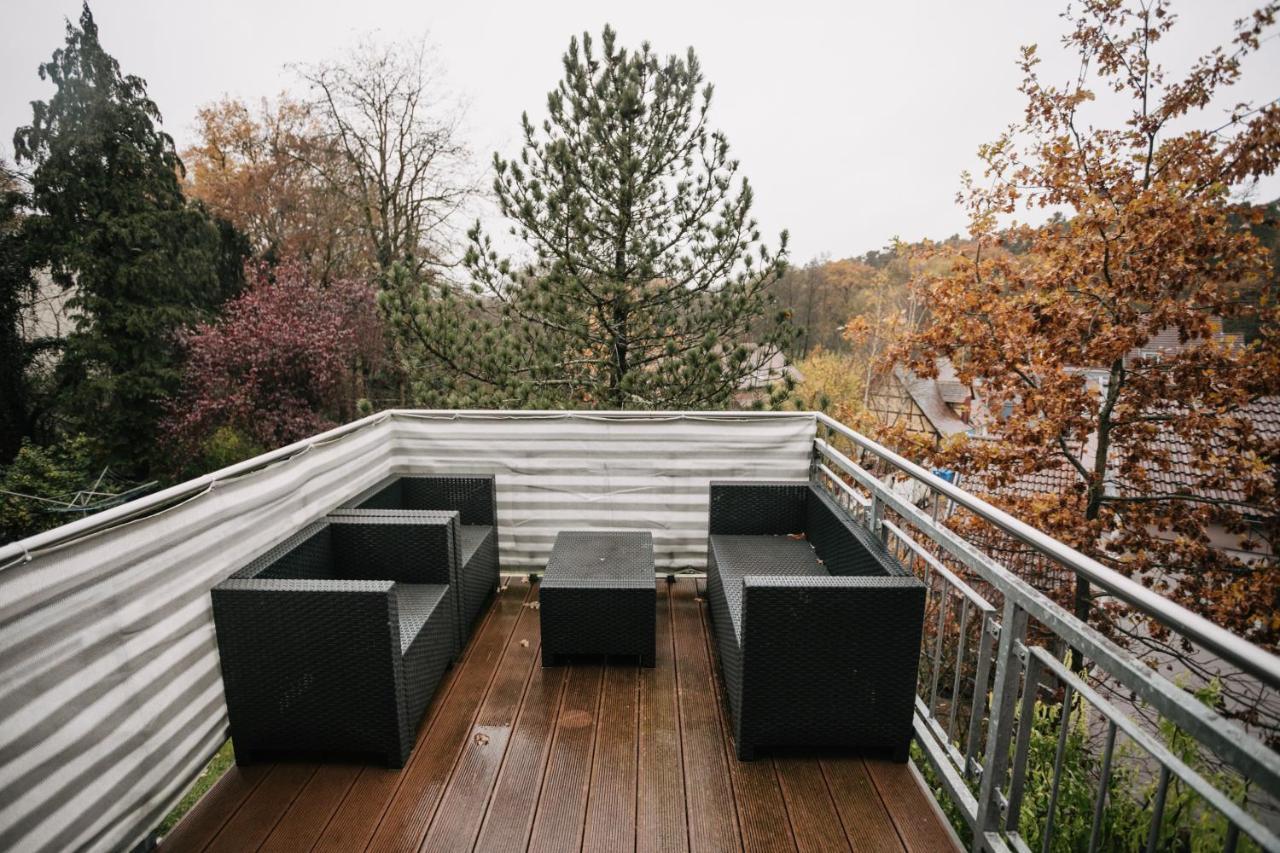 Eigenes Maisonettehaus In Idyllischer Lage Mit Balkon, Nahe Messe, 24H Self-Check In, Gratis Parken Schwabach Kültér fotó