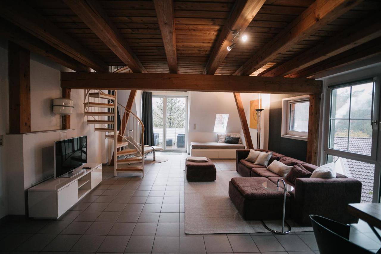Eigenes Maisonettehaus In Idyllischer Lage Mit Balkon, Nahe Messe, 24H Self-Check In, Gratis Parken Schwabach Kültér fotó
