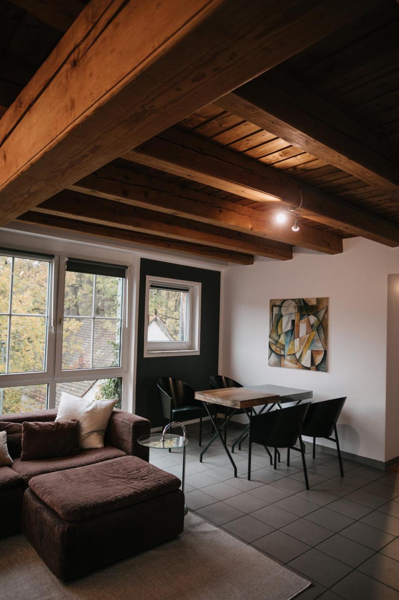 Eigenes Maisonettehaus In Idyllischer Lage Mit Balkon, Nahe Messe, 24H Self-Check In, Gratis Parken Schwabach Kültér fotó